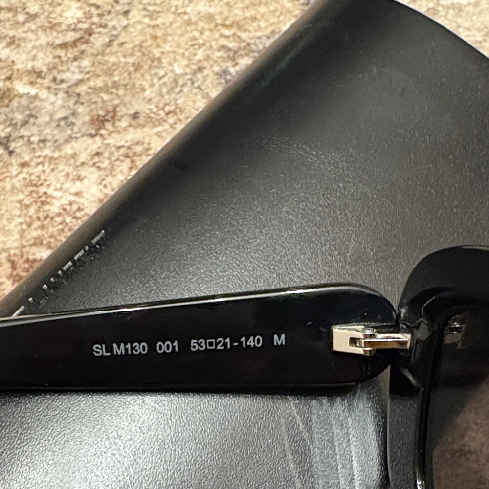 Yves Saint Laurent Black Sunglasses - Picture 2 of 3
